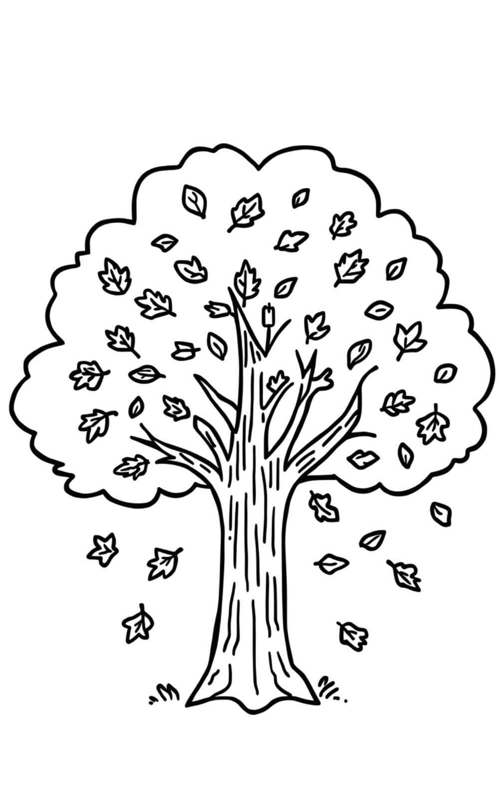 Ilustración interior de Estaciones Otoño
