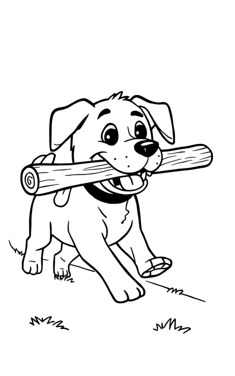 Ilustración interior de Perros y días de paseo