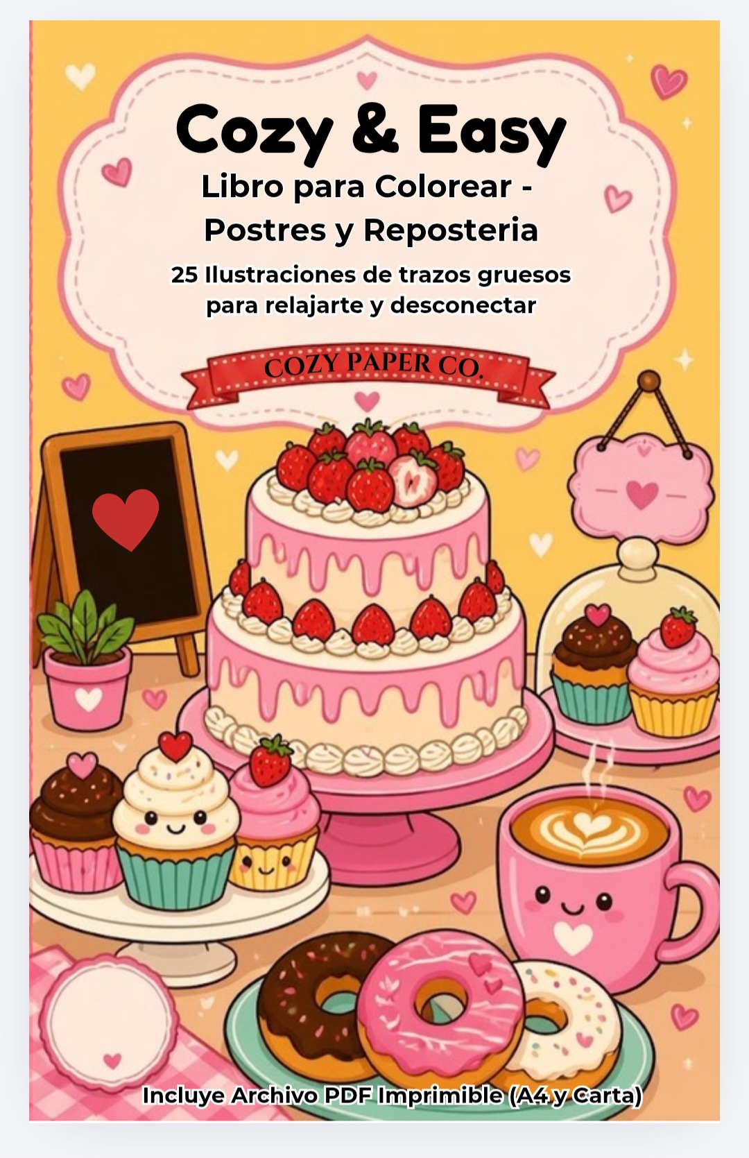 Portada de Postres y Repostería